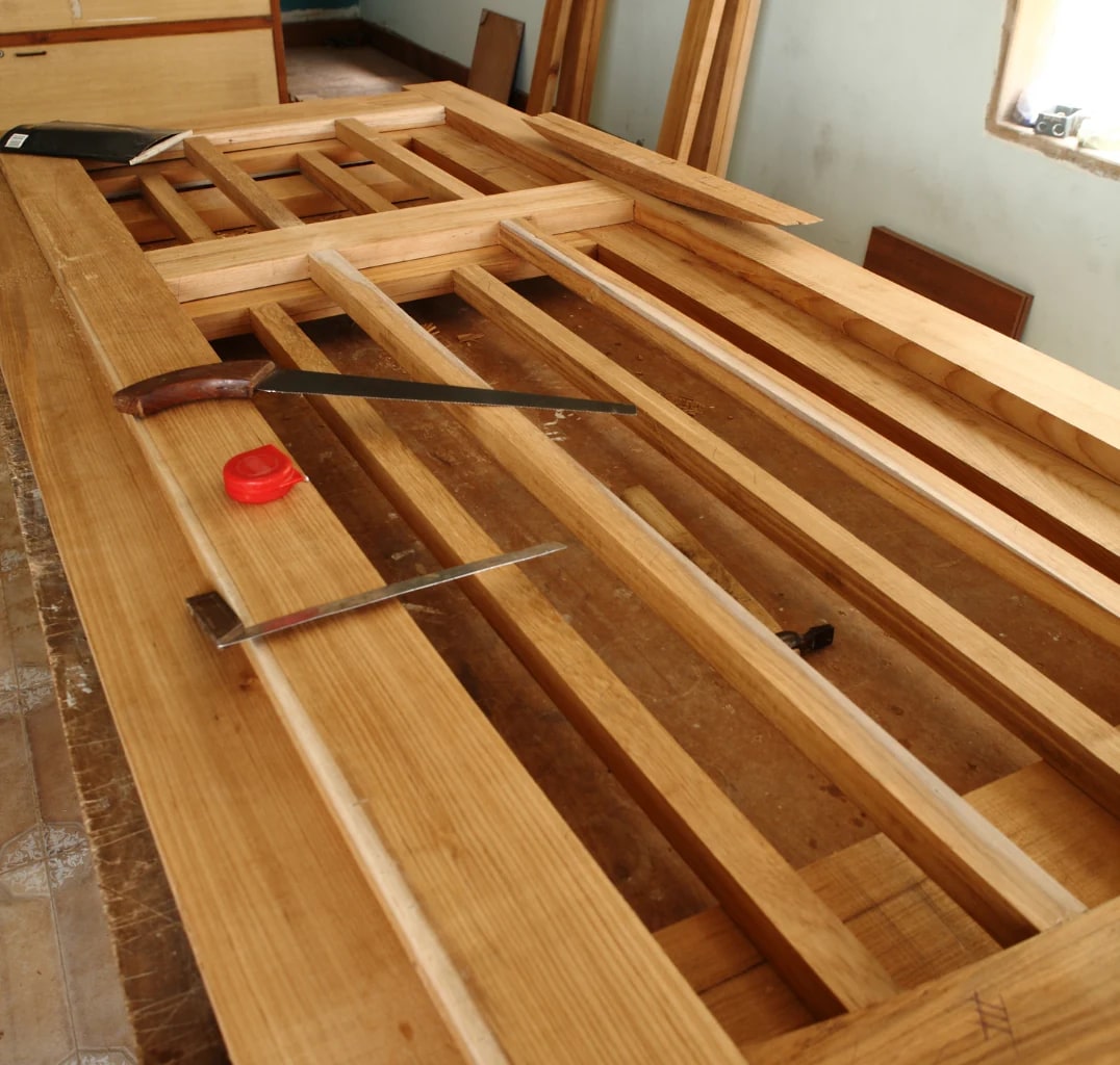 Teak wood imagery from Teak Wood Village
